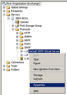SMTP Virtual Server