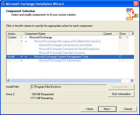 Microsoft Exchange System Management Tools