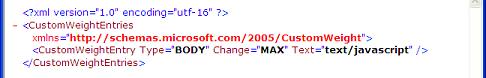 Exchange 2003 XML