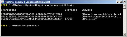 Get-ExchangeCertificate
