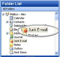 Junk Email Folder