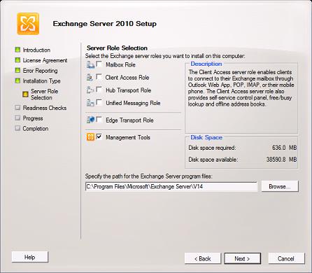 Exchange 2010 Administrative Tools