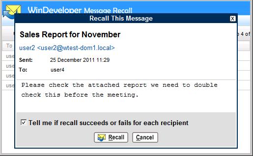 How To Recall An Email In Outlook