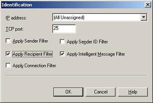 Apply Recipient Filter